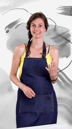 Genial Zeichnen - Zeichnen lernen mit Tusche, Feder und Japanpinsel - Portrait von Maja Oschmann - Copyright Maja Oschmann